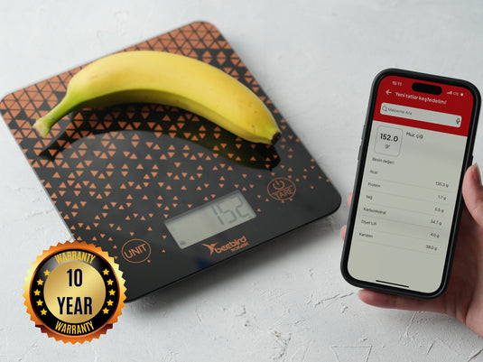 Beebird Scaleist KS-01 Akıllı Dijital Mutfak Tartısı